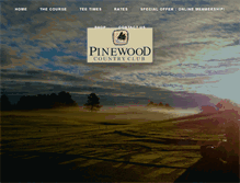 Tablet Screenshot of pinewoodcc.com